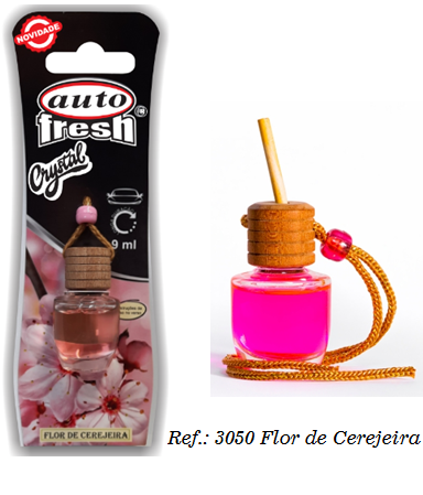 Aromatizante crystal flor de cerejeira Auto Fresh 9ml Ref. 3050