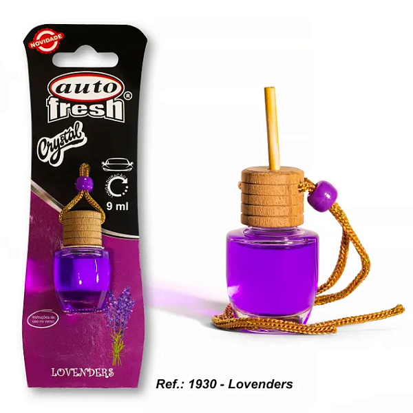 Aromatizante crystal lovenders Auto Fresh 9ml Ref. 1930