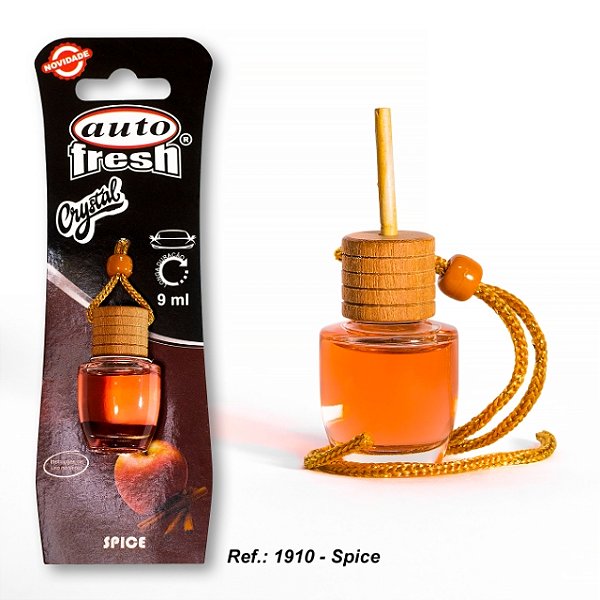 Aromatizante crystal spice Auto Fresh 9ml Ref. 1910