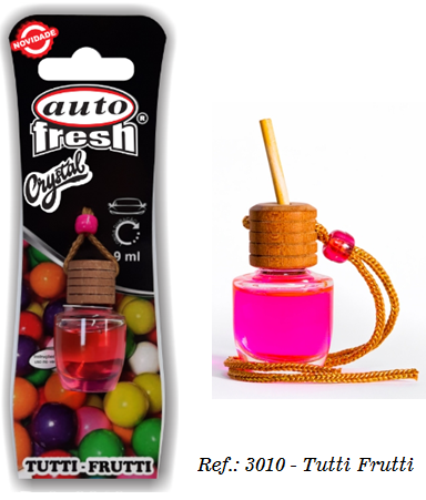 Aromatizante crystal tutti-frutti Auto Fresh 9ml Ref. 3010