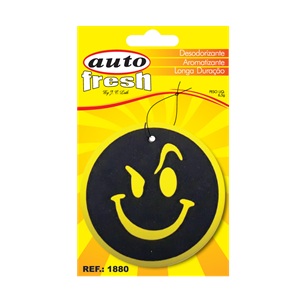 Aromatizante emoticon vanilla Auto Fresh 6,5gr Ref. 1880