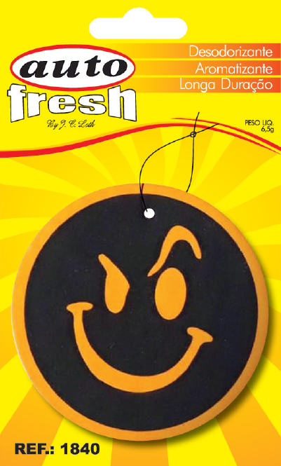 Aromatizante emoticon X-Plosion Auto Fresh 6,5gr Ref. 1840