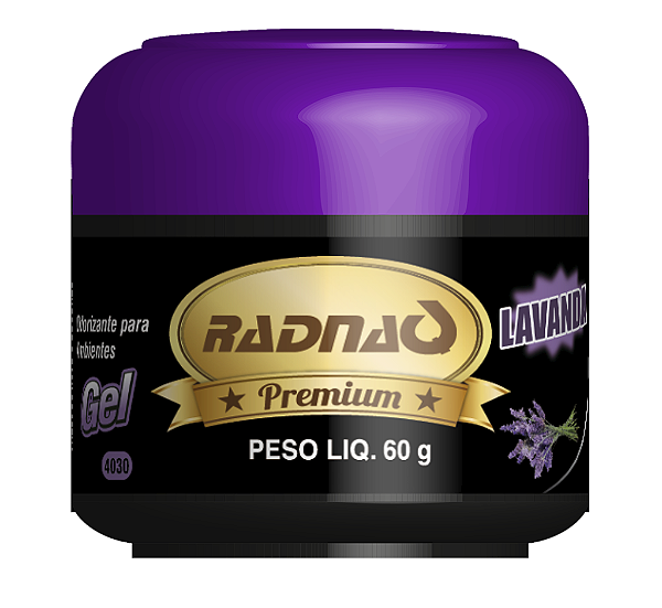 Aromatizante gel lavanda Radnaq 60gr
