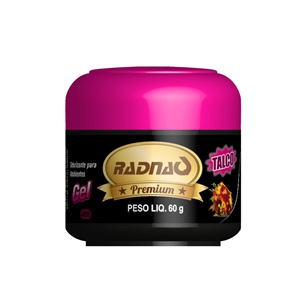 Aromatizante gel talco Radnaq 60gr
