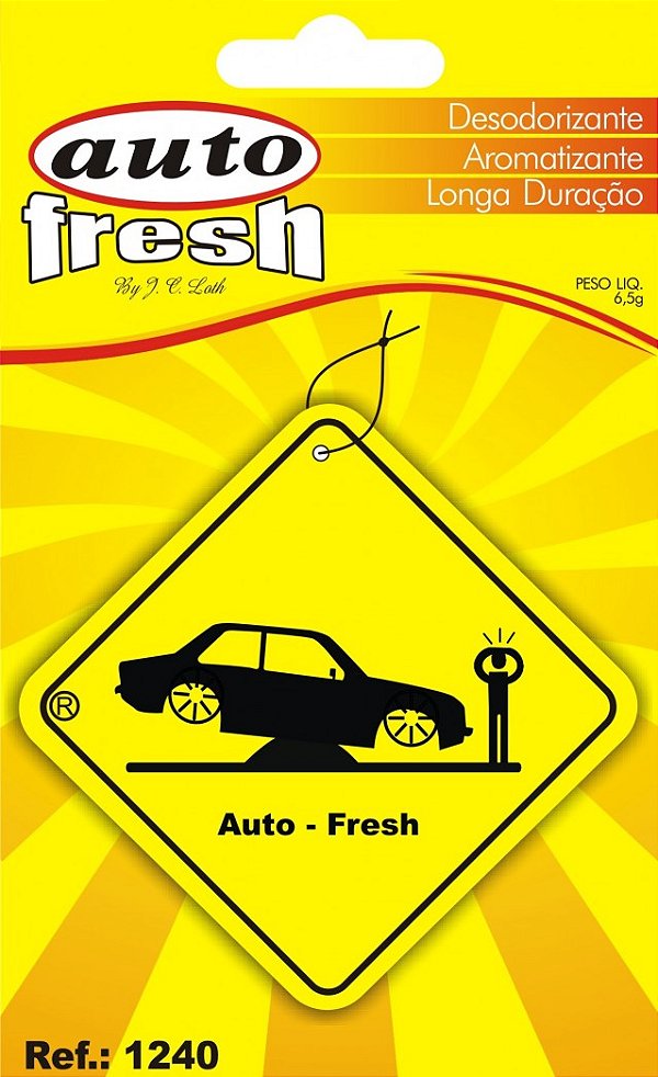 Aromatizante lombada chevette Auto Fresh 6,5gr Ref.1240