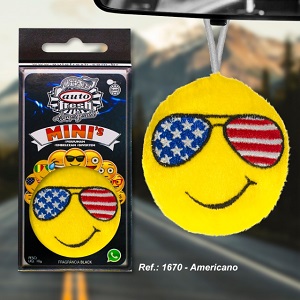 Aromatizante mini's americano Auto Fresh 10gr Ref. 1670