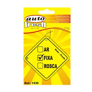Aromatizante placa fixa Auto Fresh 6,5gr Ref. 1430