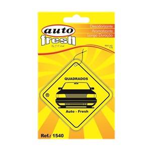 Aromatizante placa quadrados Auto Fresh 6,5gr Ref. 1540