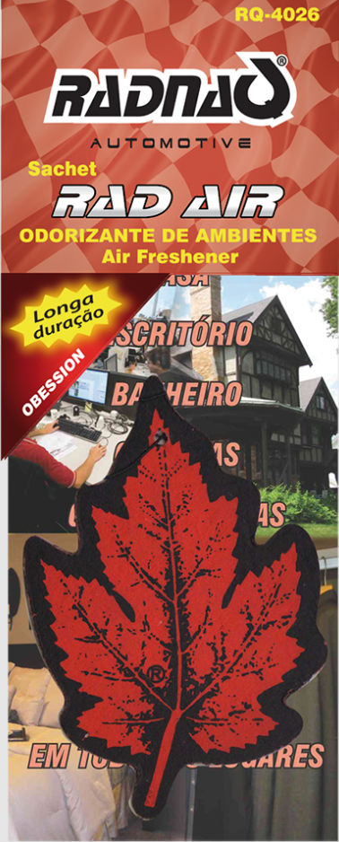 Aromatizante rad air obession Radnaq 11gr