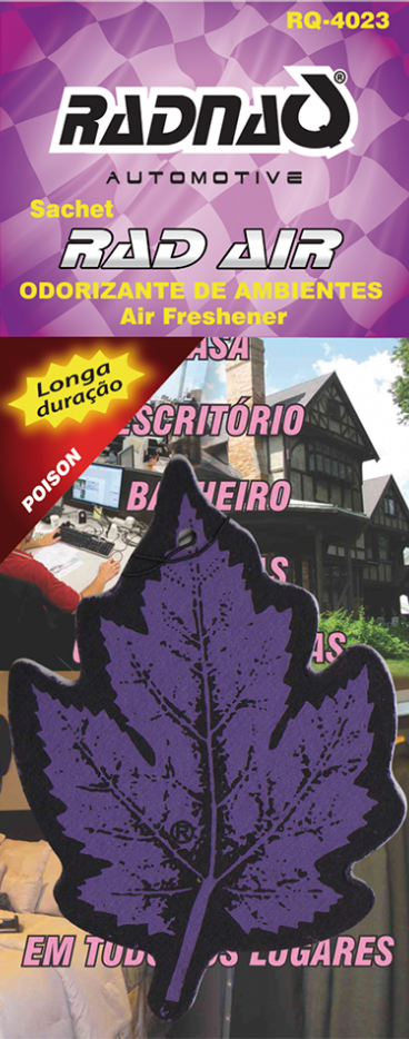 Aromatizante rad air poison Radnaq 11gr