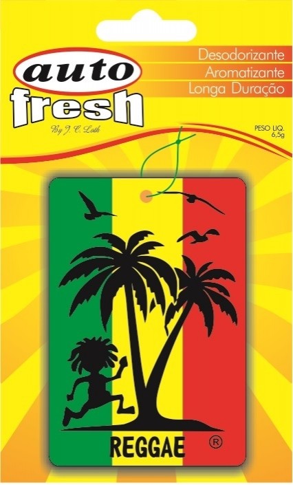 Aromatizante reggae Auto Fresh 6,5gr Ref. 1580