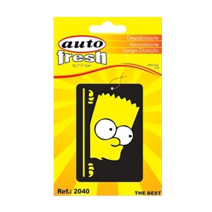 Aromatizante simpsons the best Auto Fresh 6,5gr Ref. 2040