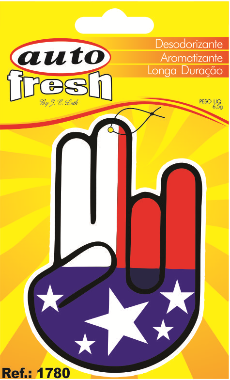 Aromatizante sinais america Auto Fresh 6,5gr Ref. 1780