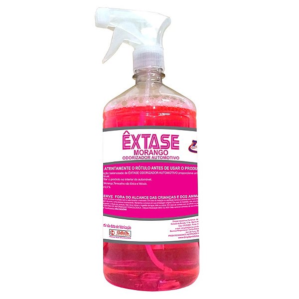 Aromatizante spray morango Dimple 1L