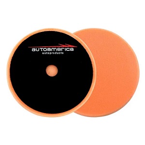 Boina de espuma corte laranja Autoamerica 6"
