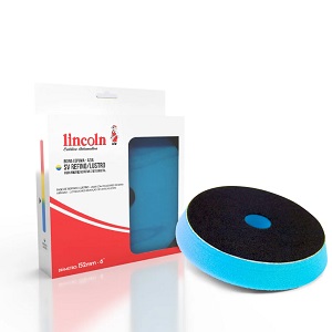 Boina de espuma lisa azul refino/lustro Lincoln 5,5"