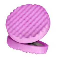 Boina de espuma ondulada corte roxa 3M 6"