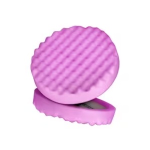 Boina de espuma ondulada corte roxa 3M 8"