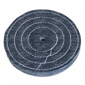Boina de jeans p/ metal Auto Crazy 8"
