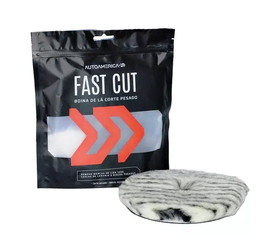 Boina de lã s/ interface corte pesado Fast Cut 6"