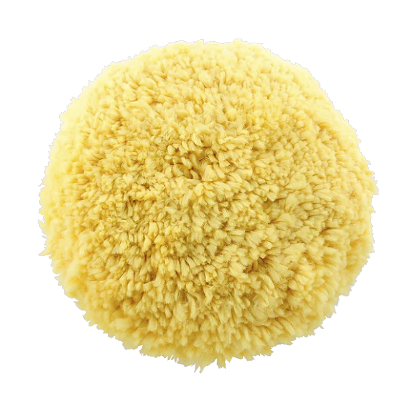 Boina dupla face refino/lustro amarela Autoamerica 8"