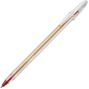 Caneta esferográfica cristal vermelha BIC
