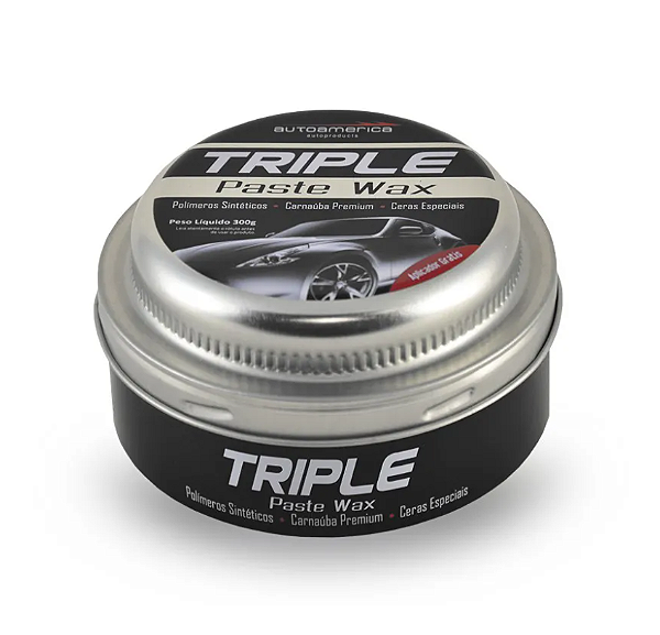 Cera de carnaúba triple wax Autoamerica 300gr