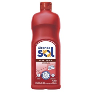 Cera líquida vermelha Girando Sol 750ml