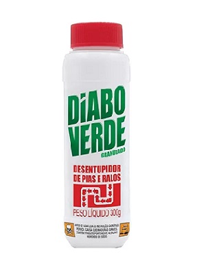Desentupidor de pia diabo verde Nobel 300gr