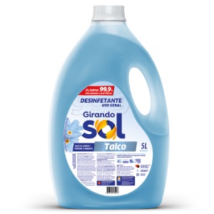 Desinfetante talco Girando Sol 5L