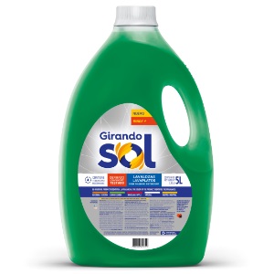 Detergente lava louça limão Girando Sol 5L