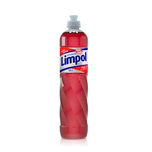 Detergente lava louça maçã Limpol 500ml