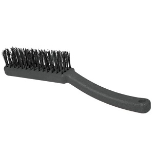 Escova de aço 4 fileira plástico Roma Ref. 30-40