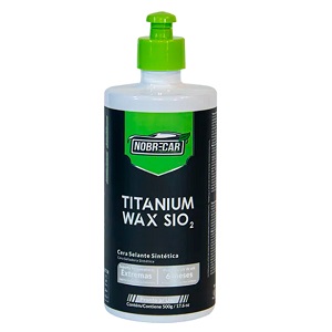 Cera sintética c/ selante titanium wax Nobrecar 500gr