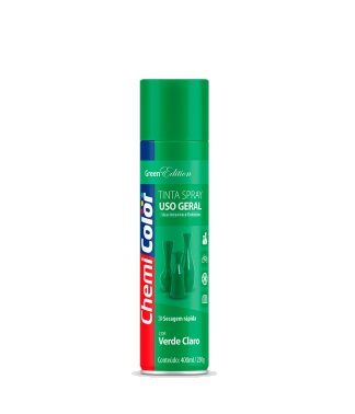 Tinta spray verde claro Chemicolor 400ml