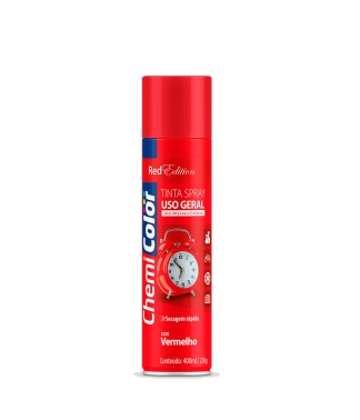Tinta spray vermelho Chemicolor 400ml