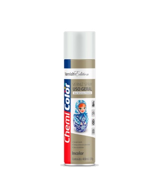 Tinta spray verniz incolor Chemicolor 400ml