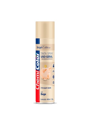 Tinta spray bege Chemicolor 400ml