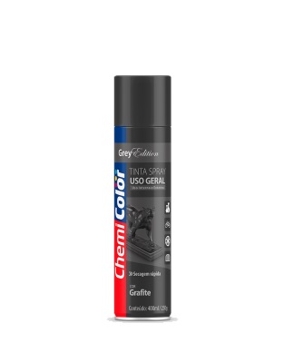 Tinta spray grafite Chemicolor 400ml