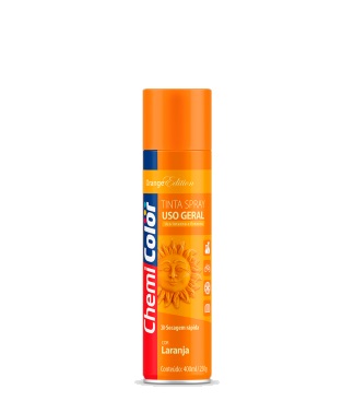 Tinta spray laranja Chemicolor 400ml