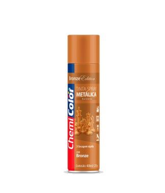 Tinta spray metálica bronze Chemicolor 400ml