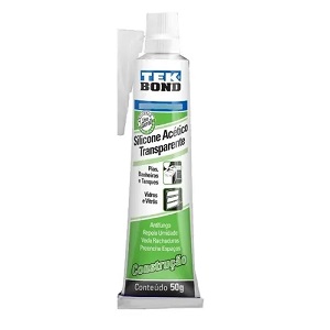 Silicone acético incolor Tek Bond 50gr