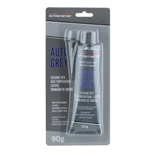 Silicone alta temperatura cinza Autoamerica 90gr