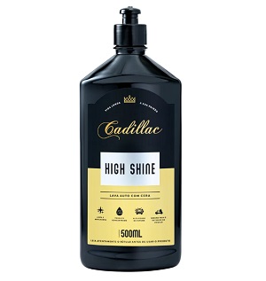 Shampoo c/ cera 1:200 high shine Cadillac 500ml