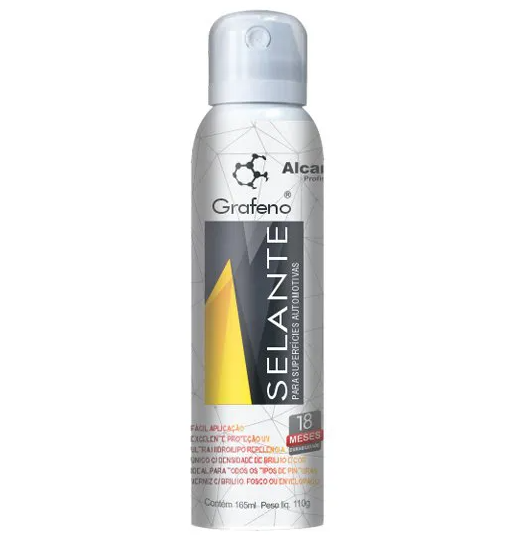 Selante cerâmico spray grafeno Alcance 165ml