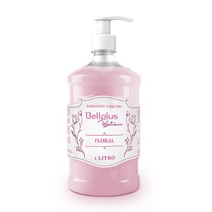 Sabonete líquido c/ valv. floral Bellplus 1L