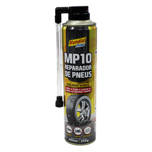Reparador de pneus MP10 Mundial Prime 400ml