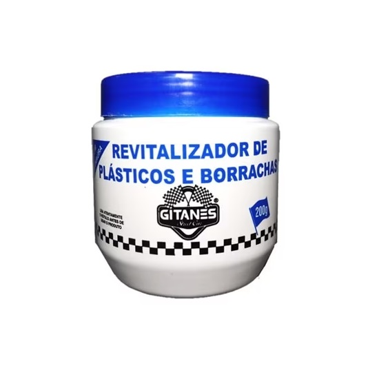 Revitalizador de plástico e borracha Gitanes 200gr