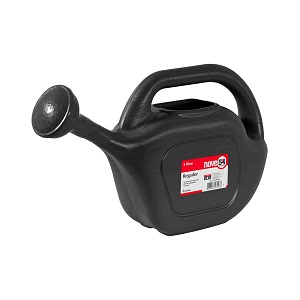 Regador plástico preto Nove54 5L