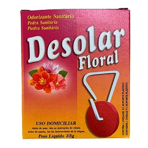 Pedra sanitária floral Desolar 35gr
